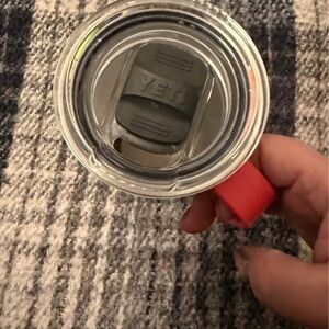 Yeti Stainless Steel Mug Handle Bright pink